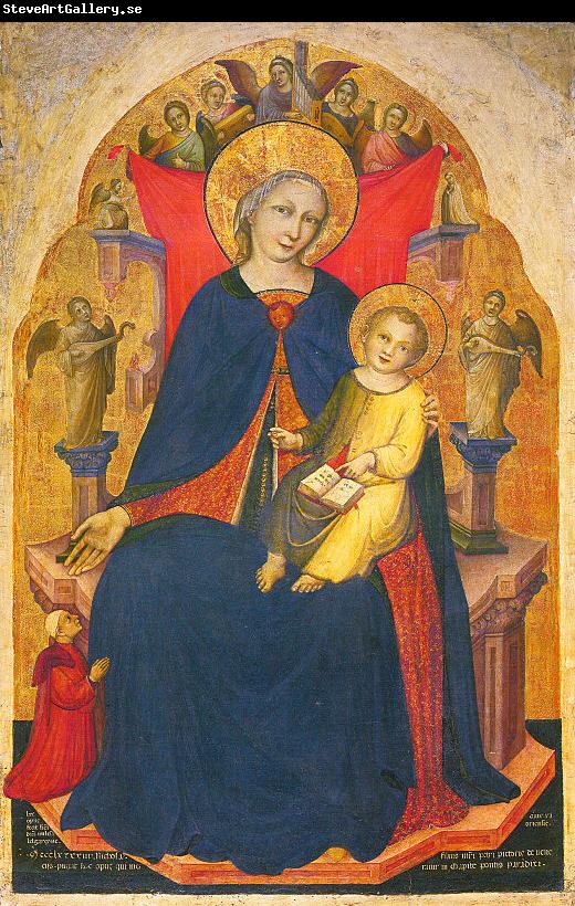 Pietro, Nicolo di Virgin and Child with the Donor Vulciano Belgarzone da Zara